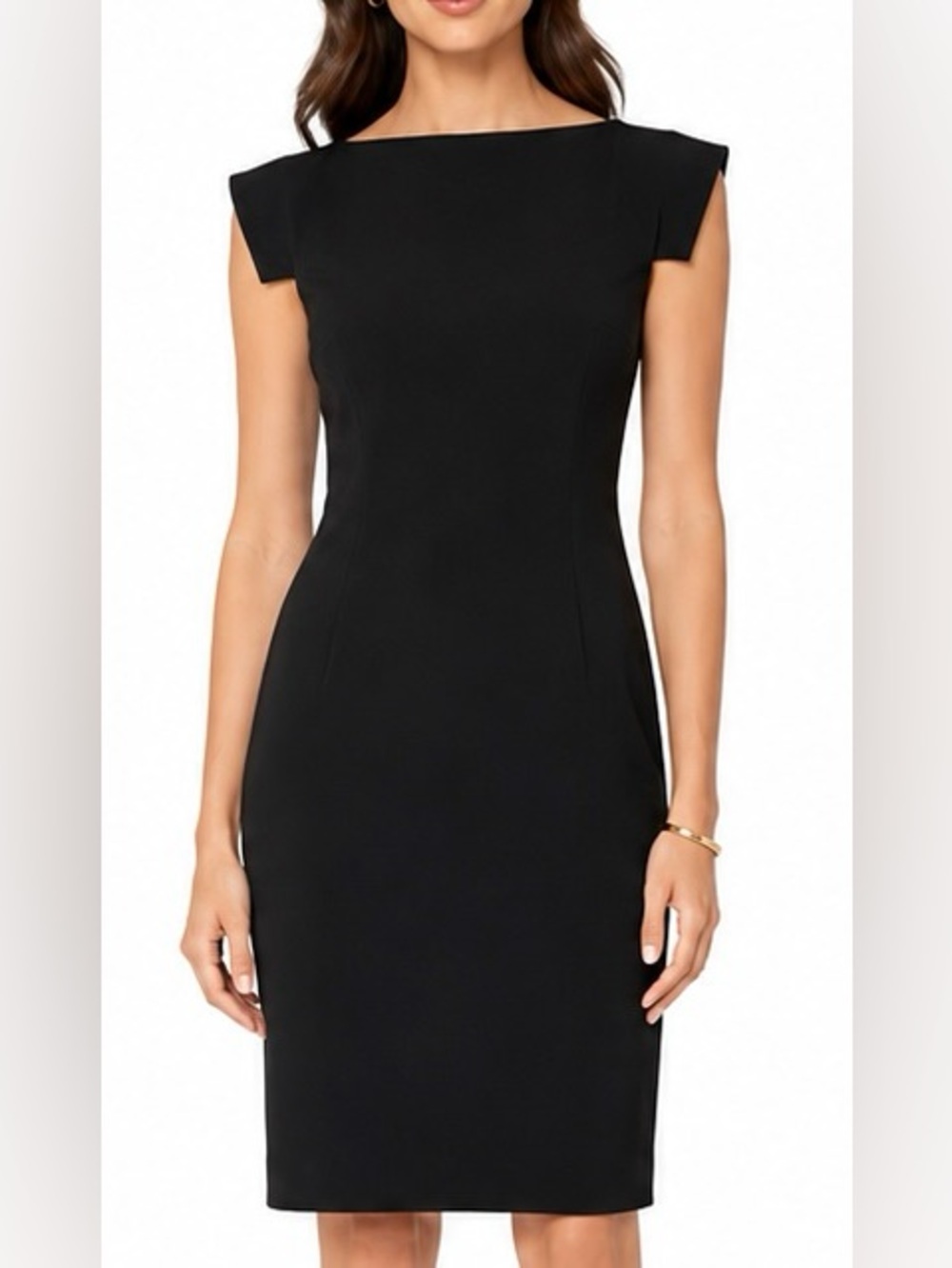 M.M.LaFleur The Sarah Dress Black Sheath Work Dress Black Size 0P